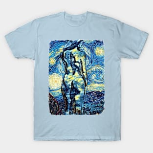 Sexy Body Van Gogh Style T-Shirt